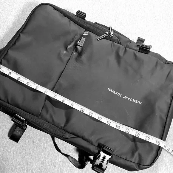 Mark Ryden Black Travel Backpack Laptop Bag 18"x12"x8" - Picture 2 of 9